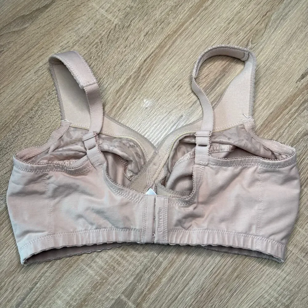 Glamorise womens MagicLift Cotton Wire-free Support Bra - Cafe 1001 36DD
